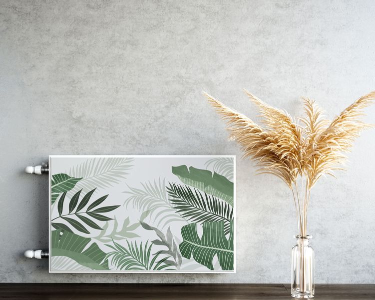 MASKOWNICA Magnetyczna Na Kaloryfer Liście TROPIKALNE 80cm x 60cm zdjęcie 5
