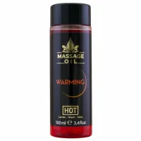 hot olejek do masażu rozgrzewający bezzapachowy 100ml z witaminą e