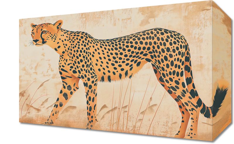 Obraz 30x20cm Gepard w Ruchu zdjęcie 1