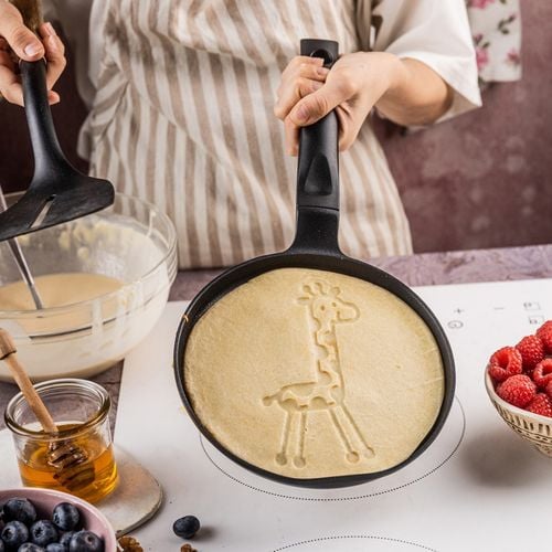 patelnia do naleśników z żyrafą 18cm klausberg kb-7975 na Arena.pl