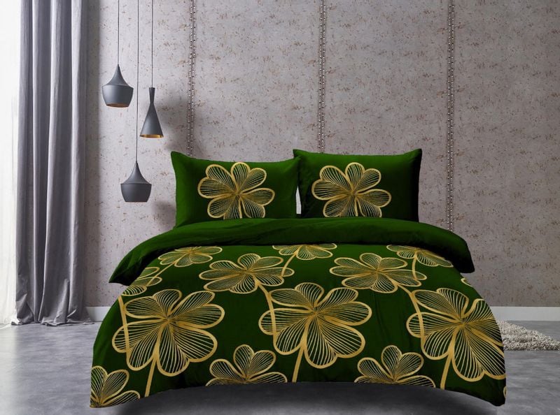 Pościel Satynowa 160X200 Koniczynka 2427 zdjęcie 5