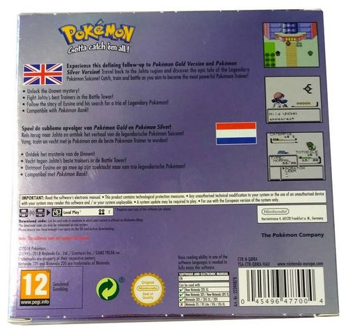 POKEMON CRYSTAL DCC NINTENDO 2DS 3DS na Arena.pl