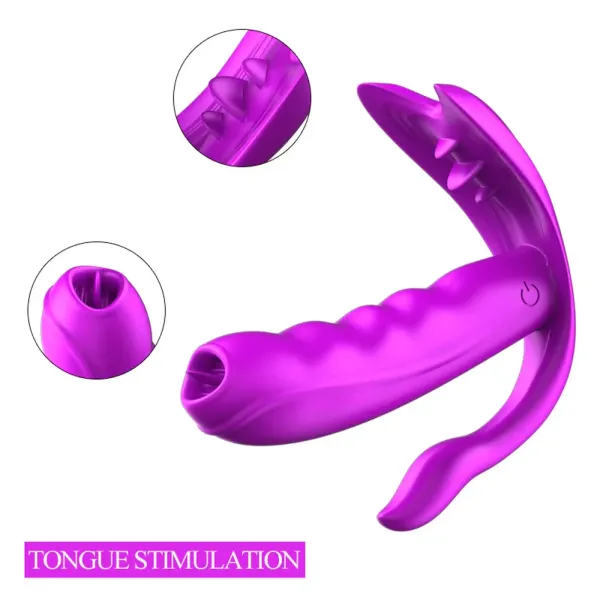 Stymulator-Silicone Panty Vibrator USB 7 Function / Heating zdjęcie 2