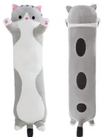 DŁUGI KOT KOTEK PODUSZKA MASKOTKA PLUSZAK 110 cm