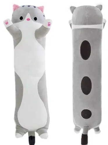 DŁUGI KOT KOTEK PODUSZKA MASKOTKA PLUSZAK 110 cm na Arena.pl