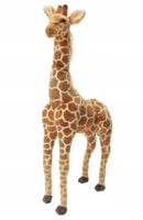 DUŻA WYSOKA ŻYRAFA PLUSZOWA MIĘKKA MASKOTKA DLA DZIECI PLUSZAK 140 cm