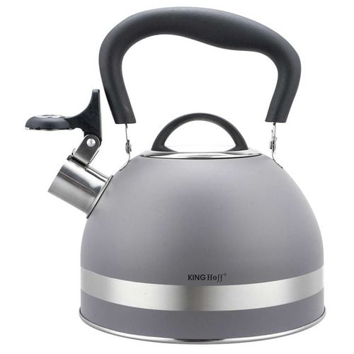 czajnik 1,8l z gwizdkiem kinghoff kh-1851 szary na Arena.pl