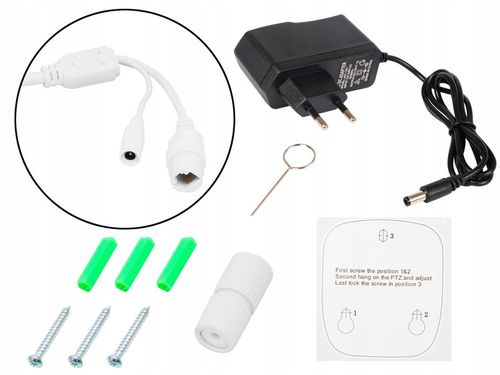 OBROTOWA KAMERA ZEWNĘTRZNA WIFI IP 4MPx WQHD ŚLEDZENIE AUDIO TUYA 4xZOOM na Arena.pl