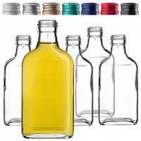 Butelka szklana Kadax 200 ml bezbarwna 50 szt.