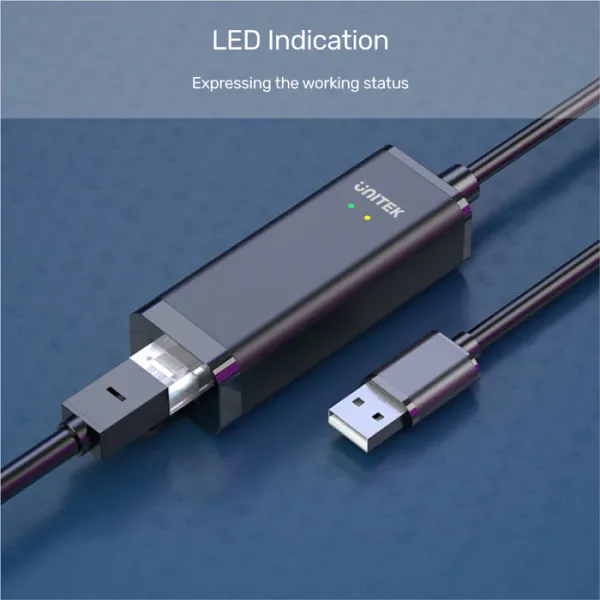 Unitek Y-1468 adapter USB-Ethernet 10/100Mbps zdjęcie 7