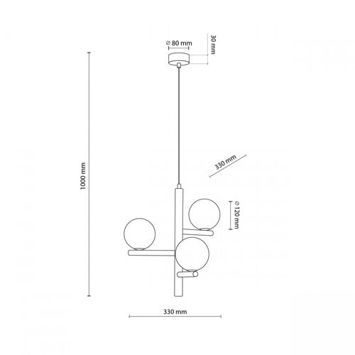 żyrandol estera wood 6799 tk lighting na Arena.pl