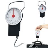 Waga Bagażowa Podróżna Ręczna Manualna z Metrem do Ważenia Bagażu Walizki