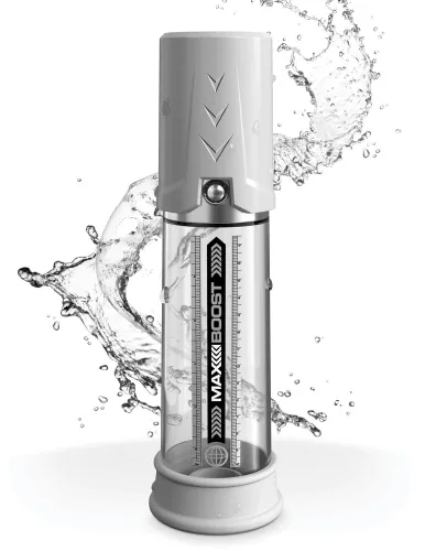 pump worx - przezroczysta pompka do penisa boost white na Arena.pl