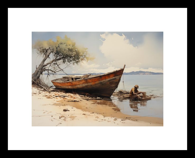 Plakat 18x13cm Spokój Przybrzeża zdjęcie 3
