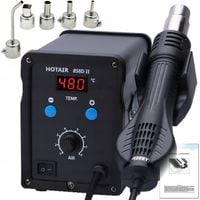 Spawarka Plastiku HOTAIR 858D II + Zestaw 4 dysz +SUPER Dysza