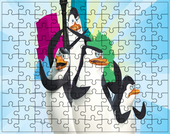 Puzzle Pingwiny z Madagaskaru