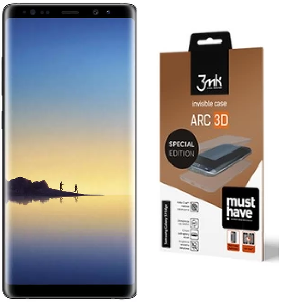Folia 3Mk Arc 3D Do Samsung Note 8 Cały Ekran+Tył zdjęcie 1