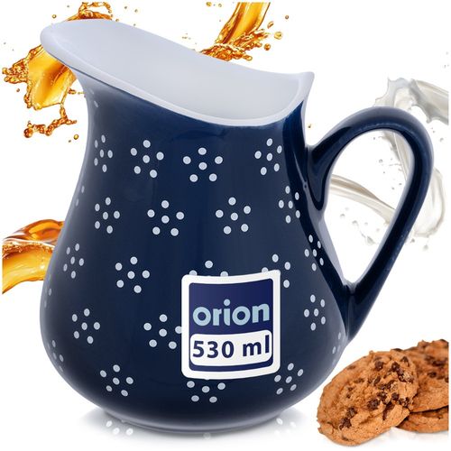 Dzbanek ceramiczny granatowy 480 ml na Arena.pl