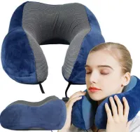 PODUSZKA PODRÓŻNA NA SZYJE ROGAL ZAGŁÓWEK PIANKOWA