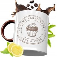 Kubek Bordowy Dla Piekarza Na Urodziny Prezent Z Nadrukiem Ze Zdjęciem