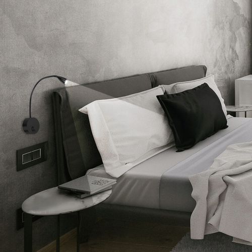 Kinkiet Ścienny Lampka LED z włącznikiem NOCNA NAD ŁÓŻKO SYPIALNIANA na Arena.pl