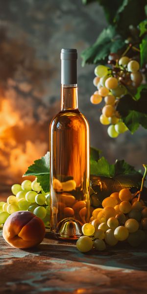 Plakat 50x100cm Bursztynowe Wino zdjęcie 1