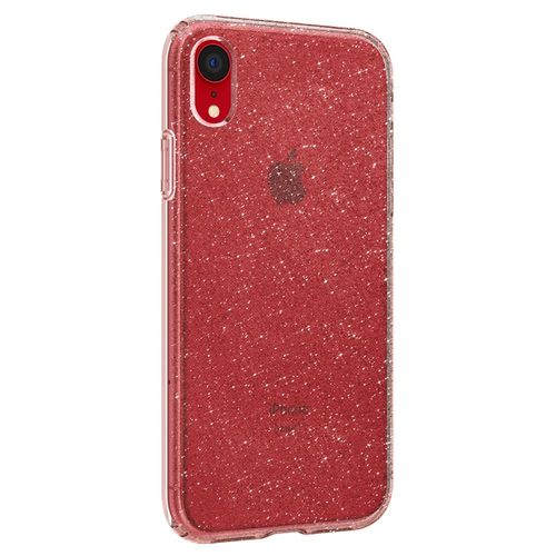 Spigen Liquid Crystal Glitter do iPhone XR rose quartz na Arena.pl