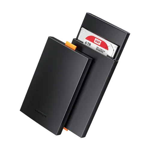 Ugreen kieszeń obudowa dysku SSD / HDD 2.5'' USB 3.0 SATA czarna (CM237) na Arena.pl