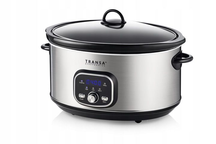 WOLNOWAR Garnek ceramiczny z PROGRAMATOREM SlowCooker TRANSA 6,5L 320W zdjęcie 7