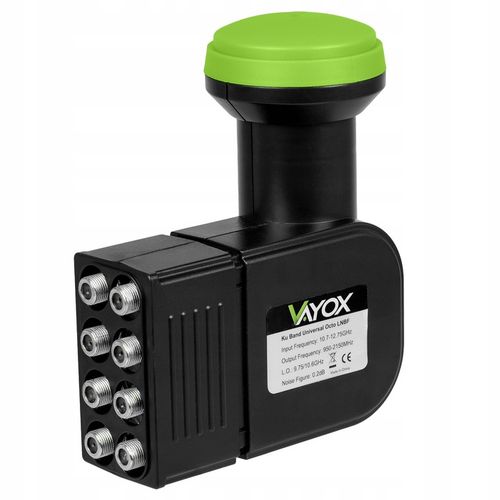 KONWERTER SATELITARNY OCTO NA 8 WYJŚĆ TV 4K CYFROWY POLSAT NC+ WTYKI na Arena.pl