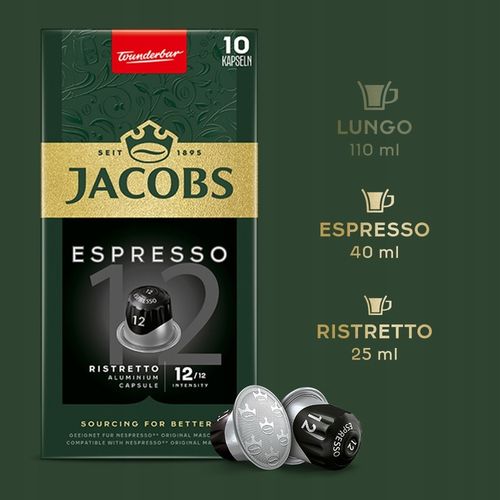 Kapsułki Jacobs kawa do Nespresso(r)*, 100 kapsułek zestaw 90+10 GRATIS! na Arena.pl