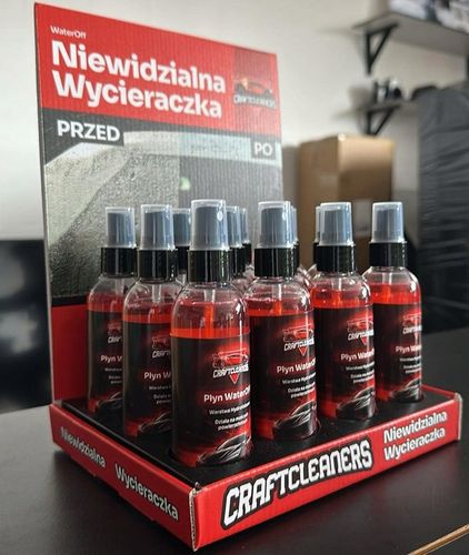 ZESTAW HYDROFOBOWY Aktywna Tarcza WaterOFF Niewidzialna Wycieraczka GRATISY na Arena.pl