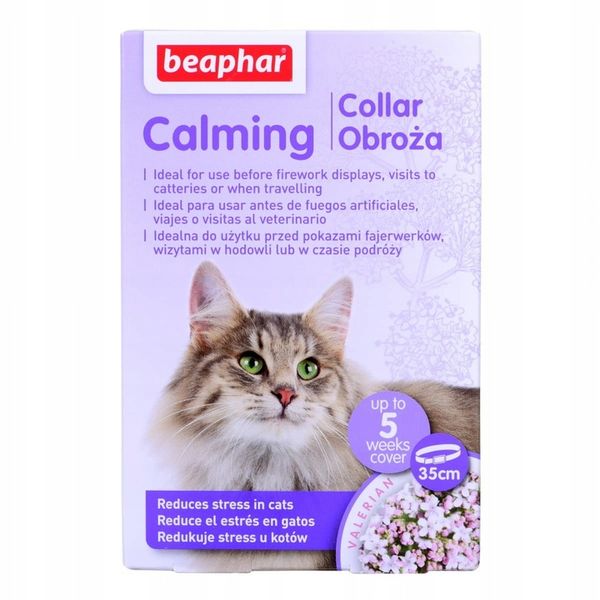 Beaphar CALMING COLLAR KOT - OBROŻA RELAKSACYJNA zdjęcie 8