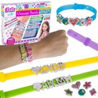 Zestaw do Robienia Tworzenia Bransoletek Literki Napisy