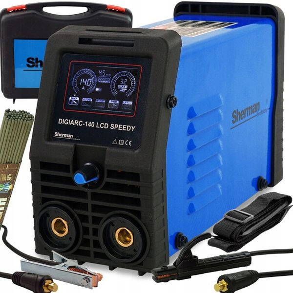 Spawarka SHERMAN DIGIARC 140 LCD Speedy + WALIZKA zdjęcie 8