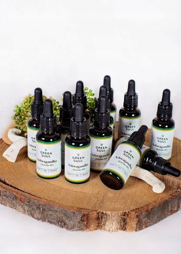 Ashwagandha Krople 10% Witanolidów Stres Spokój Pamięć Adaptogen Forte 30ml na Arena.pl