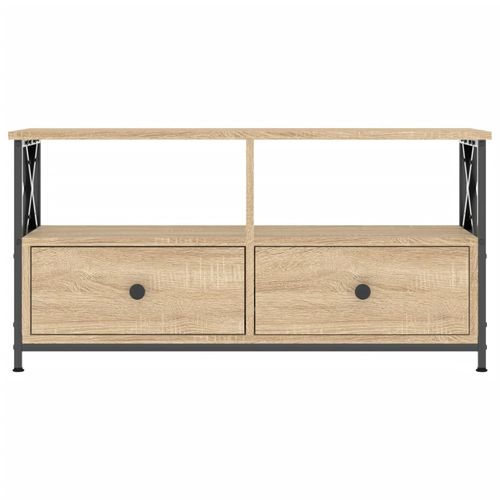 Szafka pod telewizor, dąb sonoma, 90x33x45 cm na Arena.pl