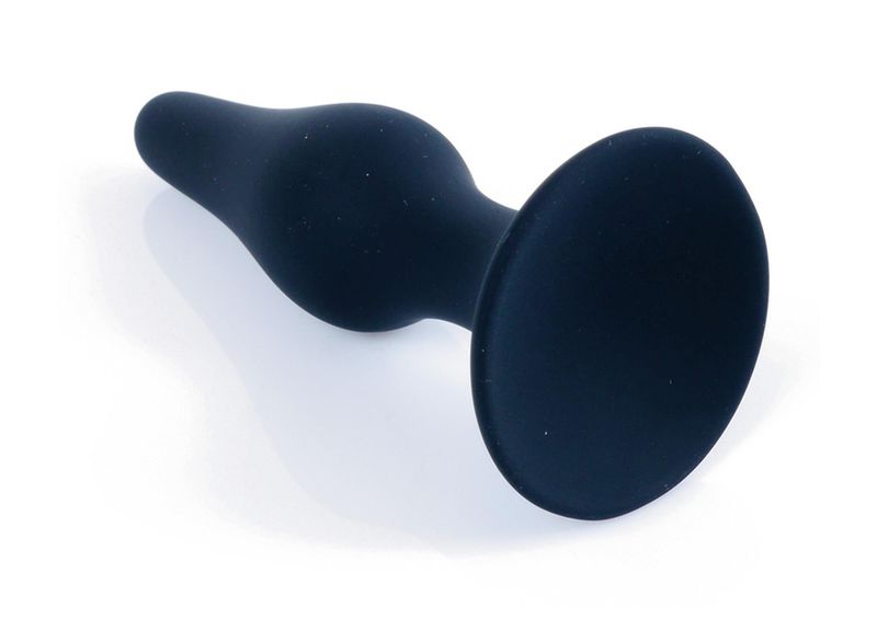 Plug-Silicone Plug Black - Large zdjęcie 2