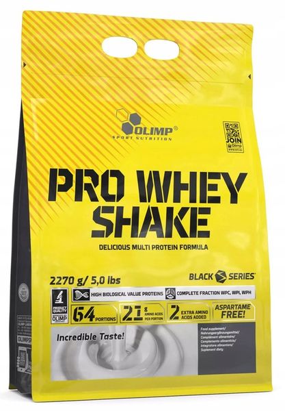 OLIMP PRO WHEY SHAKE 2270g 100% BIAŁKO WPC WPI WPH zdjęcie 1