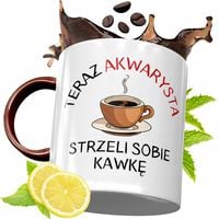 Kubek Bordowy Dla Akwarysty Na Urodziny Prezent Z Nadrukiem Ze Zdjęciem