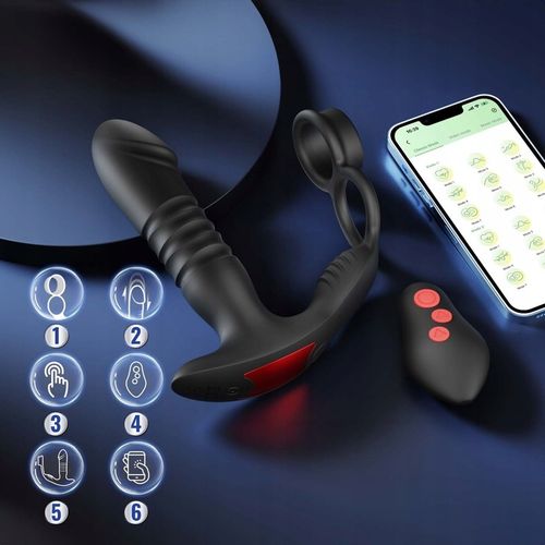 Zdalnie sterowany masażer prostaty z APP Sowiody na Arena.pl