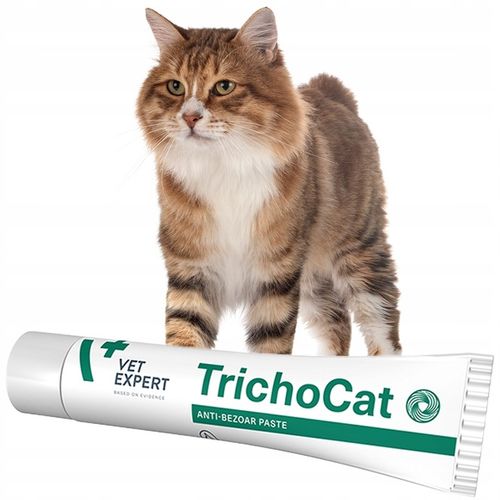 Pasta odkłaczająca dla kotów preparat odkłaczanie Vet Expert Trichocat 50 g na Arena.pl