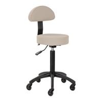 Taboret fryzjerski Gabbiano D026 beżowy