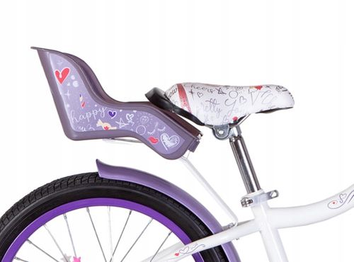 Rower dziecięcy Formula ALICIA koło 18 "+ GRATIS KOSZ I FOTELIK DLA LALEK na Arena.pl