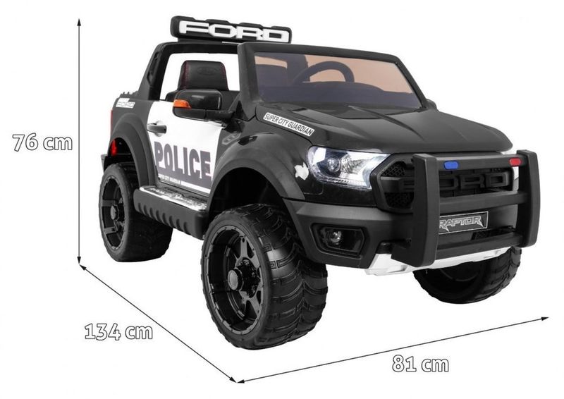 Hecht Ford Ranger Raptor Police Edition Black Samochód