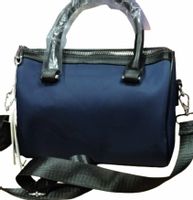 Torebka MISS MODA mała POJEMNA długi pasek, GRANATOWA NOWOŚĆ