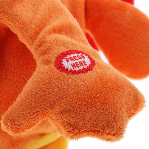 ŚPIEWAJĄCY KOGUT MASKOTKA TAŃCZĄCY PLUSZAK KURCZAK INTERAKTYWNY TAŃCZY GRA na Arena.pl