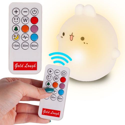 Lampka Nocna LED dla Dzieci Króliczek RGB + Pilot na Arena.pl