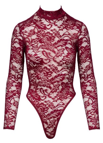 Lace Body Red M zdjęcie 5