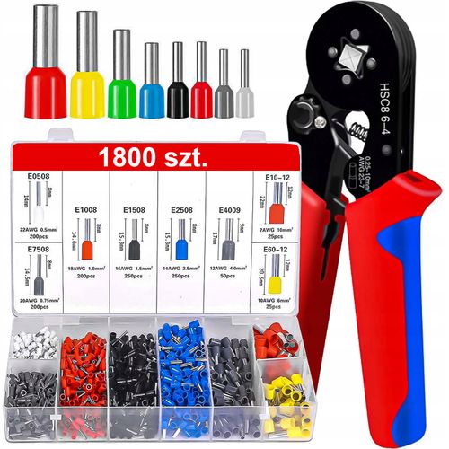 Zaciskarka Renew Force Szczypce do zaciskania konektorów + 1800 tulejek na Arena.pl